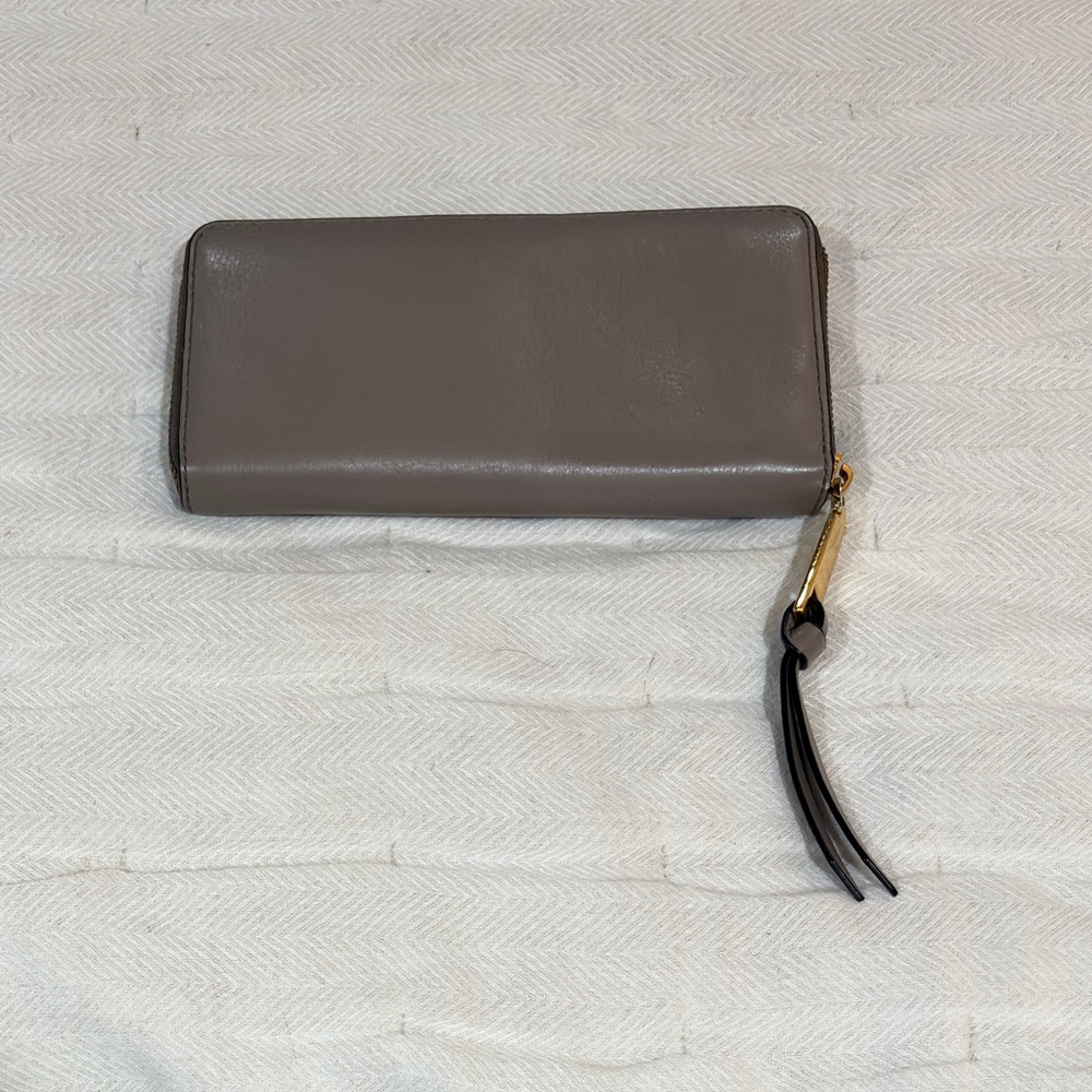 Marc Jacobs Leather Wallet with Tassel